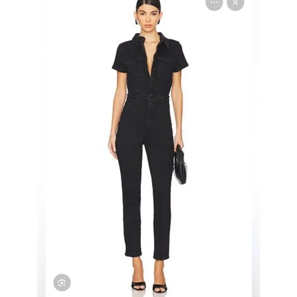 $199 Good American black jumpsuits XS NWT
